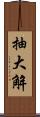 抽大解 Scroll