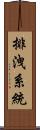 排洩系統 Scroll