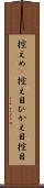 控えめ(P) Scroll
