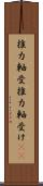推力軸受 Scroll