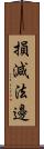 損減法邊 Scroll