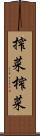 搾菜 Scroll