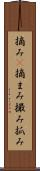 摘み(P) Scroll
