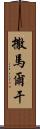 撒馬爾干 Scroll