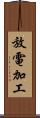 放電加工 Scroll
