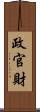政官財 Scroll