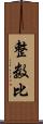 整数比 Scroll