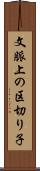 文脈上の区切り子 Scroll