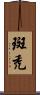 斑禿 Scroll