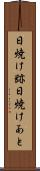 日焼け跡 Scroll
