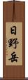 日野岳 Scroll