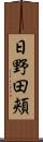 日野田頬 Scroll