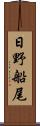 日野船尾 Scroll