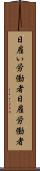日雇い労働者 Scroll