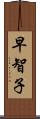 早智子 Scroll