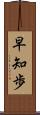 早知歩 Scroll