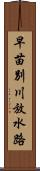 早苗別川放水路 Scroll