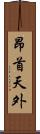昂首天外 Scroll