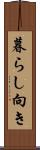 暮らし向き Scroll