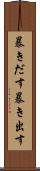 暴きだす Scroll