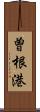 曽根港 Scroll