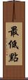 最低點 Scroll