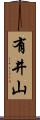 有井山 Scroll