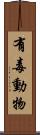 有毒動物 Scroll