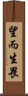 望而生畏 Scroll