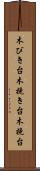 木びき台 Scroll