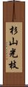 杉山光枝 Scroll