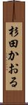 杉田かおる Scroll