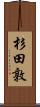 杉田敦 Scroll