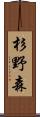 杉野森 Scroll