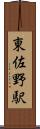 東佐野駅 Scroll