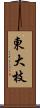 東大枝 Scroll