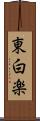 東白楽 Scroll