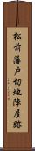 松前藩戸切地陣屋跡 Scroll