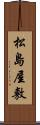 松島屋敷 Scroll