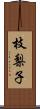 枝梨子 Scroll