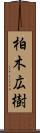 柏木広樹 Scroll