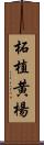 柘植 Scroll