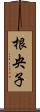根央子 Scroll