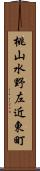 桃山水野左近東町 Scroll