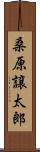 桑原譲太郎 Scroll