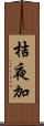 桔夜加 Scroll