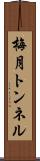 梅月トンネル Scroll