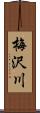 梅沢川 Scroll