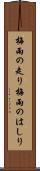 梅雨の走り Scroll