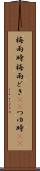 梅雨時 Scroll